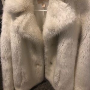 Michael Kors faux fur coat